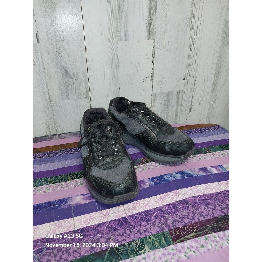 Joya Tina II Dark Grey Leather Comfort Shoes Womens sz EUR 39 / US 8 / UK 5.5